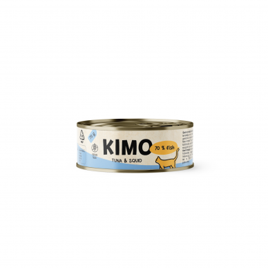 Kimo Tuna&Squid konservai katėms su tunu ir kalmarais 70g