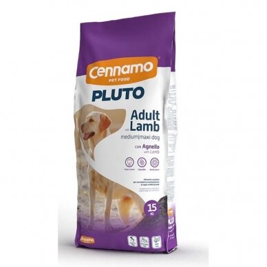 PLUTO dog Adult Medium Maxi Lamb 15 kg