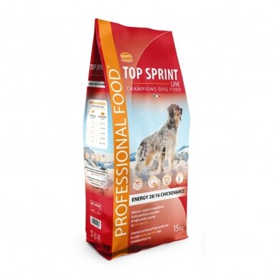 TOP SPRINT Energy 28/16 Chicken&Rice, 15 kg